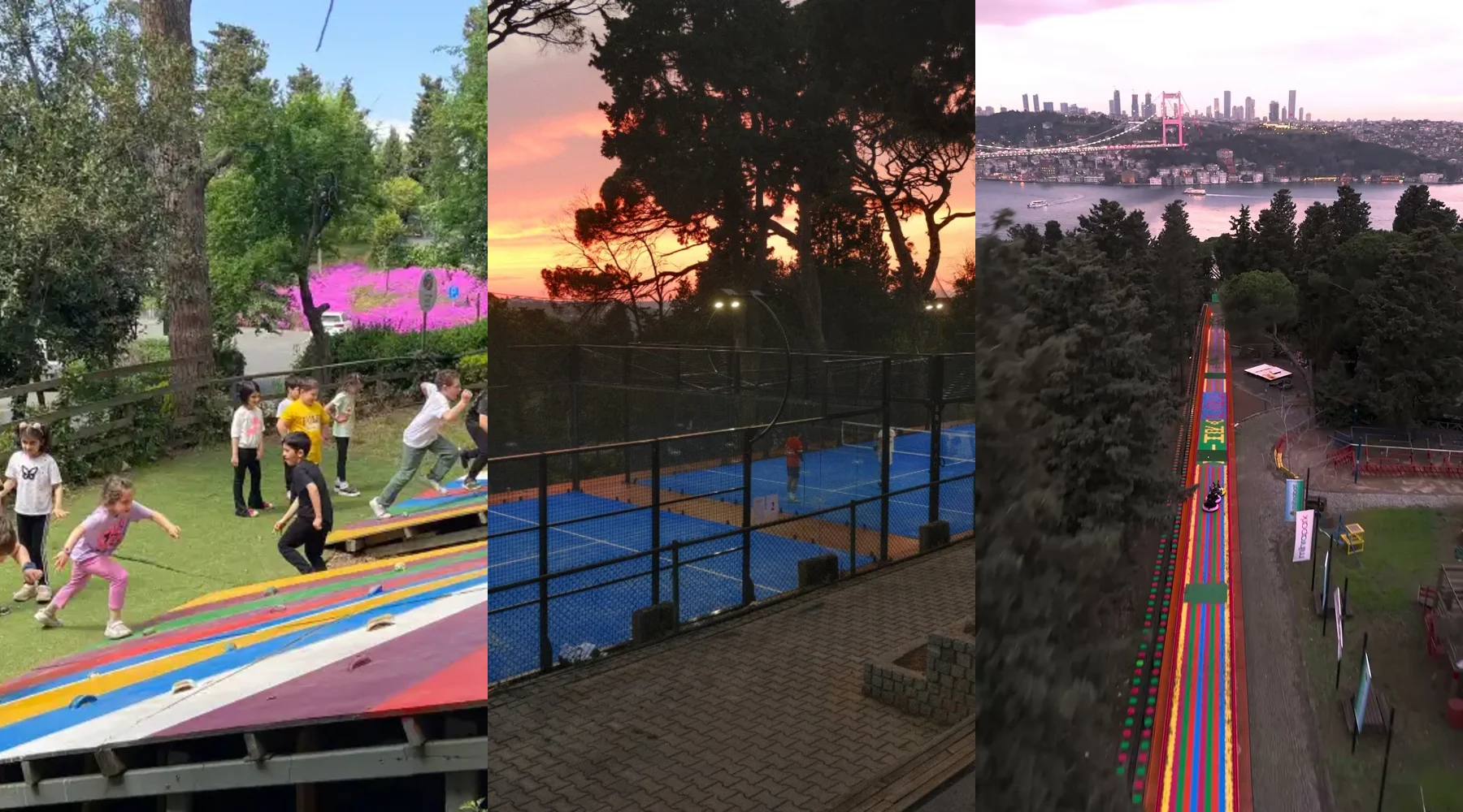 Mihrapark وMore Padel وDev Kaydırak في غابة مهرابات